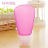 Bolsa de lavagem portátil para viagem, silicone, sub-frasco, frasco vazio, conjunto, shampoo, gel de banho, suprimentos de viagem, frasco de cosmético