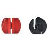 Afilador de cuchillos pequeño y portátil mini afilador de cuchillos mariposa piedra de afilar multifuncional para el hogar artefacto para afilar cuchillos de fruta
