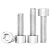 Tornillos de Cabeza Cilíndrica con Socket Hexagonal de Acero Inoxidable 201 Gb70 Tornillos de Cabeza Cónica con Socket Hexagonal Pernos de Cabeza Lisa Dientes de Máquina