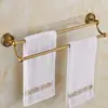 Estante de Toallas Antiguo de Cobre Puro Escandinavo Estante de Toallas de Baño Retorcido Ferretería de Baño Colgante de Baño Juego de Estantes de Almacenamiento para Baño