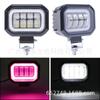Holofote de led para motocicleta veículo off-road luz de trabalho externa holofote de veículo elétrico de motocicleta luz auxiliar modificada transfronteiriço