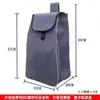 Bolsa de compras de mano bolsa de compras bolsa de tela para compras bolsa grande impermeable de Oxford carrito carrito de compras carrito pequeño bolsa engrosada