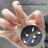 Cross-border nova liga yang shulin mesmo estilo de joias de unha mil ouro joias vintage leve luxo unhas álamo