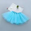 Saia Tutu Lisa de Três Camadas Amazon Kids 6 Peças Saia Tutu de Tule Saia para Meninas Saia de Balé