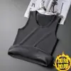 Fábrica Fonte Colete Quente Forrado de Lã Masculino Primavera Outono Inverno Roupa Íntima Justa Camada Base Sem Mangas