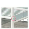 Rack de Armazenamento de Varanda Escalonado de Camadas Múltiplas para Sala de Estar, Exterior de Chão em Ferro Forjado Suculenta Rabanete Verde Simples Suporte para Vasos de Flores