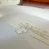 Pendientes de Aro Rotatorios de Plata de Ley S925 con Diamante Individual, Diseño de Nicho, Amigables con el Oído, Pendientes de Aro de Línea a la Moda, Estilo de Moda al por Mayor