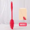 Escova de Copo Multifuncional Dois em Um com Cabo Longo e Escova para Canudo, Escova de Limpeza para Cozinha Doméstica, Escova de Copo para Limpeza Montável na Parede