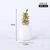 Adornos de Piña Dorada Negra Estilo Nórdico INS Decoraciones Suaves Creativas para Sala de Estar Mueble de TV Escritorio Artesanías de Piña