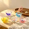 Chaveiro de Baleia Oceânica de Acrílico com Óleo de Quicksand Pingente de Mochila Ornamento Lindo Luminoso Presente Atacado