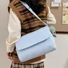 Bolso Cruzado Macaron para Commuter Estudiante Simple Versátil Mensajero Chica Retro Nylon Casual
