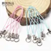 Círculo Duplo Seda de Peixe Linha de Pesca Corda de Celular Brinquedo Cordão Pingente de Boneca Corda para Pendurar Boneca DIY Acessórios de Material para Joias Feitas à Mão
