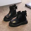 Zapatos para Niñas Zapatos de Algodón de Dos Capas 2026 Otoño/Invierno Niños Bebés Niñas Botas tipo Martin Botas de Princesa para Niñas Pequeñas Botas Cortas con Felpa