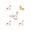 Accesorios de Joyería de Aleación para Hacer Manualidades con Forma de Gota de Aceite Bolsita de Maquillaje para Niñas Accesorios de Tacones Altos Pulsera Pendientes Colgante W507