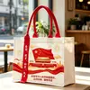 Bolsa de Lona para o 77º Dia Nacional com Logo Personalizado, Sacola Personalizada para Eventos Patrióticos e Celebrações