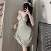 2024 Novo camisola feminina primavera e outono verão sexy Seda Gelo quente fino alta qualidade estilo desejo puro alça de renda pijamas