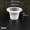Cestas de Cuerda de Algodón para Plantar, Macetas de Plástico con Almacenamiento de Agua para Personas Perezosas DIY, Fijadores de Raíces para Cultivo en Tierra e Hidropónico, Cuadradas y Redondas, Azul Profundizado