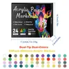 Marcador Acrílico Popular Transfronterizo de Doble Punta y Doble Color, 240 Colores, Bolígrafo de Dibujo Estudiante con Punta Suave, Colores Apilables, Bolígrafo para Graffiti DIY