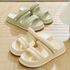Zapatillas Bi-direccionales de Nuevo Estilo 2026Ins para Mujer, Sandalias de Playa para Exteriores de Verano con Suelas Gruesas y una Sensación Suave al Caminar