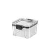 Frasco Cuadrado Transparente Sellado, Frasco de Almacenamiento de Granos de Cocina, Frasco de Almacenamiento de Snacks y Frutos Secos, Venta Directa de Fábrica
