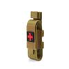Bolso de hombro táctico EDC, bolso porta torniquete, riñonera Molle, bolso para tijeras médicas, bolso de almacenamiento multifuncional