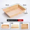 Vajilla para olla caliente de melamina, plato para brochetas con imitación de veta de madera, plato de exhibición para buffet de verduras, olla caliente pequeña giratoria, uso comercial en restaurantes