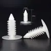Clips universales de nailon para techo para accesorios de coche, clips de remache de púas con forma de árbol de Navidad para coches, venta al por mayor