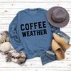 Carta de Amazon CLIMA DE CAFÉ moda manga larga ropa de mujer al por mayor ebay suéter de cuello redondo