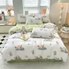 Juego de Ropa de Cama de Cuatro Piezas 2026 Estilo Nuevo Sábana, Funda de Colcha, Funda de Edredón, Universal para Todas las Estaciones, Juego de Tres Piezas para Dormitorio Estudiantil 4