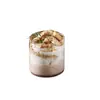Taza de Vidrio de Borosilicato Alto para Pudín, Taza para Mousse, Taza para Yogur, Recipiente para Hornear en Horno, Taza para Postre, Vaso de Vidrio Transparente Resistente a Altas Temperaturas