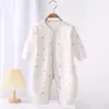 Macacão de Bebê Primavera Outono Algodão Puro Manga Longa Body de Bebê Meninos Meninas Roupa de Passeio Roupa de Engatinhar Roupa de Casa Roupa para Abraçar