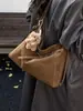 Bolso de Hombro Casual Retro de Moda Otoño e Invierno Nuevo Bolso Cruzado 2025 Bolso Grande de Capacidad para Mujer de Moda