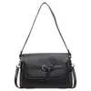 2026 Principios de Otoño Nuevo Estilo Sensación Cotidiana Bolso de Axila Moda Femenina Atmosférico Bolso Cuadrado Pequeño Versátil Retro Bolso de Hombro Cruzado