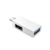 Estación de Acoplamiento Divisora Transfronteriza Convertidor Multi-Interfaz para Laptop Dock de Expansión Multi-Puerto Tipo-C para Tableta y Teléfono