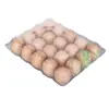 28 piezas de 30 piezas de caja de bandeja de huevos de plástico portátil empaque de ampolla desechable fabricantes fabricantes de bandejas para huevos de pollo Chai