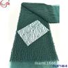 Francés Retro Ancho Completo Lentejuelas de Cuentas de Burbujas Bordado Encaje Diamante Caliente Tela Vestido Vestido Bordado de Malla Venta al por Mayor