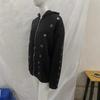Cardigan Holgado Unisex con Cremallera y Capucha con Diseño de Ojales, Conjunto de Ropa Cruzada Europea y Americana de Moda