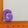 26 Letras Inglesas Flor de Sapato Buraco de Sapato Acessórios de Sapato Letra Acessórios Diy Flor de Sapato Dia do Trabalho Acessórios de Sapato Fivela Acessórios