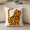 Toalla Bordada Almohada de Dibujos Animados Cojín para Sofá de Sala de Estar Almohada de Terciopelo Trendy para Coche Almohada para Siesta de Niña Linda