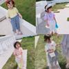 9.6 Envío Gratis Camiseta para Niñas Estampado de Frutas Top de Manga Corta Camiseta Básica 24 Verano Nuevo Estilo Ropa Infantil de Comercio Exterior al por Mayor 3-8 Años