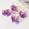 Accesorios de simulación de hortensias Guofeng Hortensia DIY Hortensia hecha a mano Horquilla Guirnalda de flores Material Decoración del hogar Accesorios Flores falsas