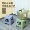 Banqueta Pequena de Plástico, Banqueta Antiderrapante para Banheiro, Empilhável, Banqueta para Trocar Sapatos na Sala de Estar, Espessada para Sentar por Muito Tempo, Venda por Atacado do Fabricante, Brindes Promocionais