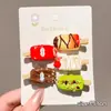 Clipes de Cabelo Mini Sorvete Fofos para Crianças e Meninas, Presilhas Divertidas e Criativas para Franja, Acessórios de Cabelo Criativos e Personalizados