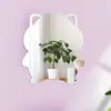 Pegatinas de Pared de Espejo Estéreo de Dibujos Animados Acrílicas Transfronterizas para el Hogar, Habitación de Niños, Dormitorio, Auto-adhesivas, Espejo Suave, Espejo de Baño