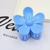 Pinzas para el pelo de flor ABS transfronterizas, accesorios para el pelo dulces de colores caramelo, pinzas de garra de alta gama, pinzas de tiburón en forma de Z, al por mayor