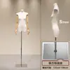 Soporte de Exhibición de Modelo de Cuerpo Plano Estilo Coreano Accesorios de Cuerpo Entero para Ropa de Mujer Pecho Plano de Cuerpo Medio Maniquí para Escaparate de Tienda de Ropa