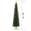 Adornos para Árbol de Navidad de PVC Encriptado, Nuevas Decoraciones Navideñas, Árbol Artificial de Simulación Plegable de Lujo Verde Transfronterizo