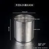 44 Tamanhos em Estoque Chaleira de Água de Vidro Filtro Gravado Filtro de Chá de Aço Inoxidável Filtro Anti-vazamento de Chá