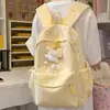 Mochila Estilo Coreano Estilo Academia Versátil para Viajes Escolares de Uso Diario para Mujeres Alta Apariencia Gran Capacidad Casual de Viaje Bolsa para Estudiantes