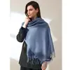 Cachecol de Inverno Feminino Liso com Toque de Caxemira Atacado Atacado